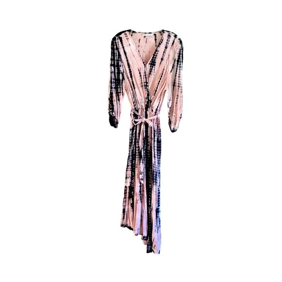 Young, Fabulous and Broke Dresses & Skirts - Young, Fabulous and Broke Tie Dyed Midi Peasant Dress